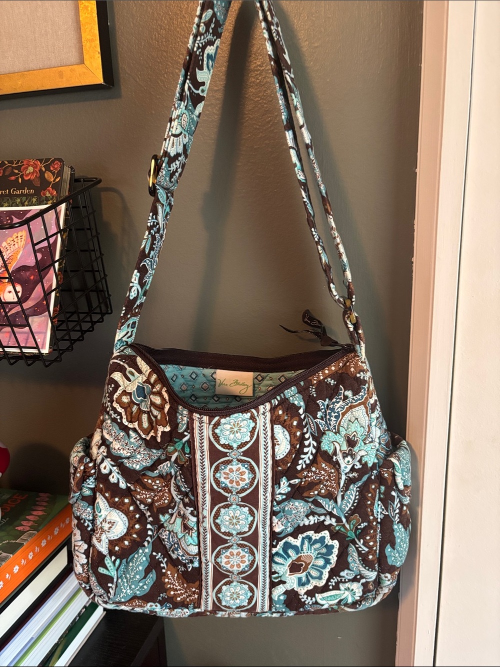 Vera Bradley On the Go Java Blue